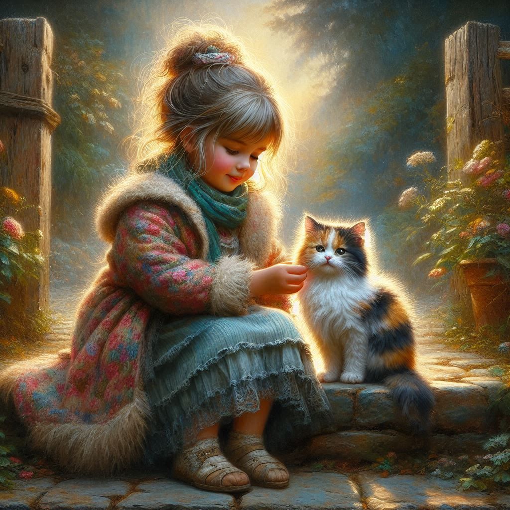 With My Sweet Little Cat 😸😸😜