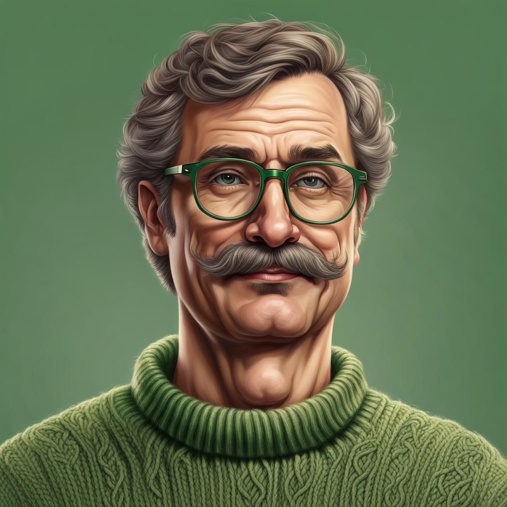 Realistic Ned Flanders - AI Generated Artwork - NightCafe Creator