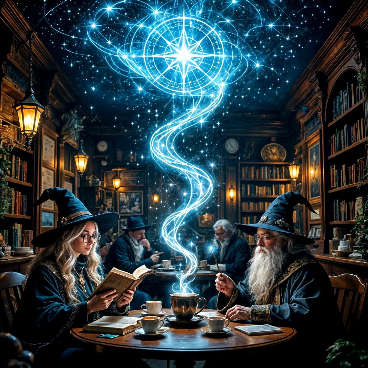 Magic Cafe  by @Melanie Rhoades 