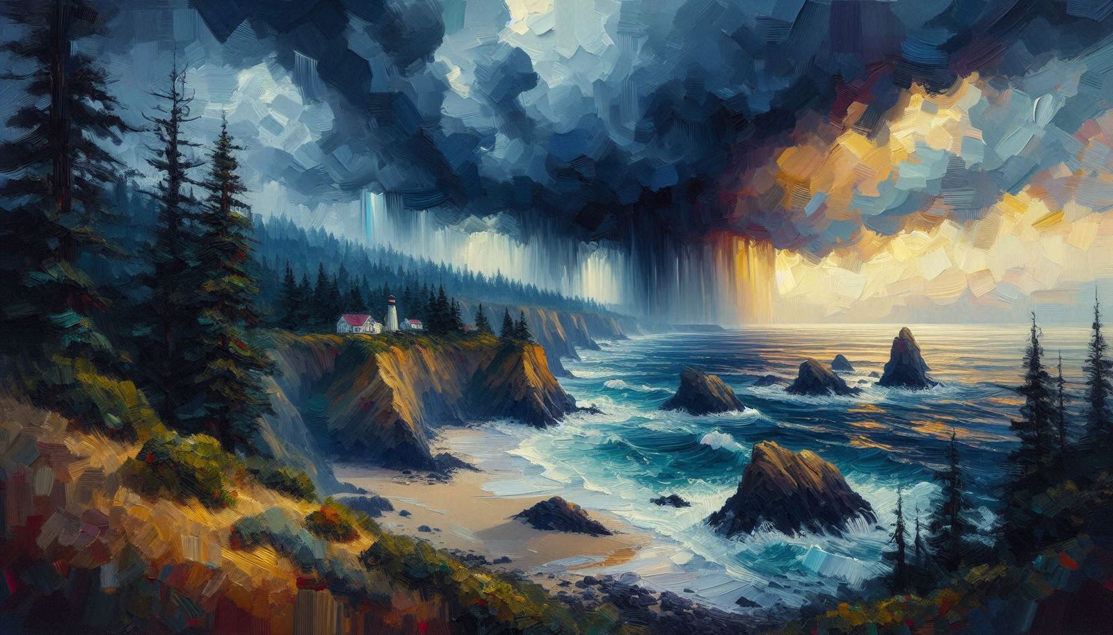 Oregon Coast Storm