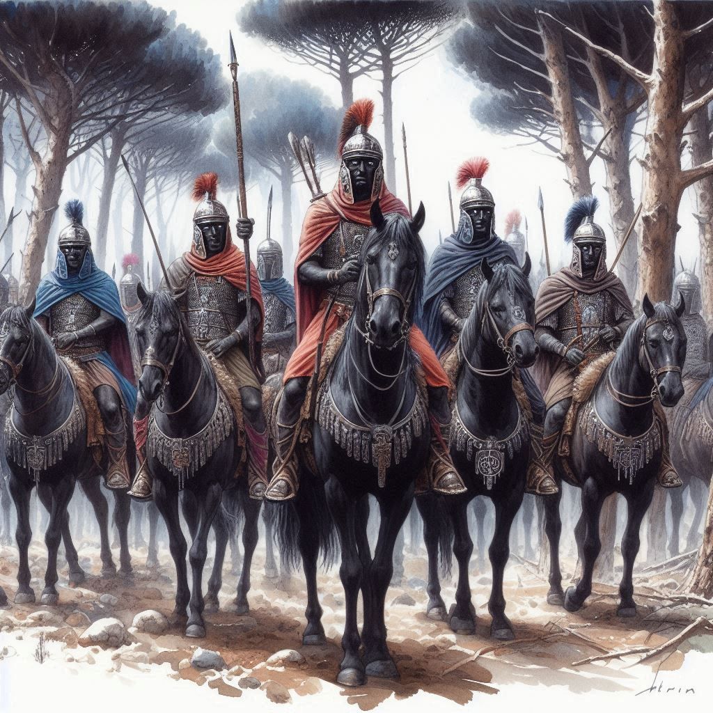 Numidian Cavalry in Germania