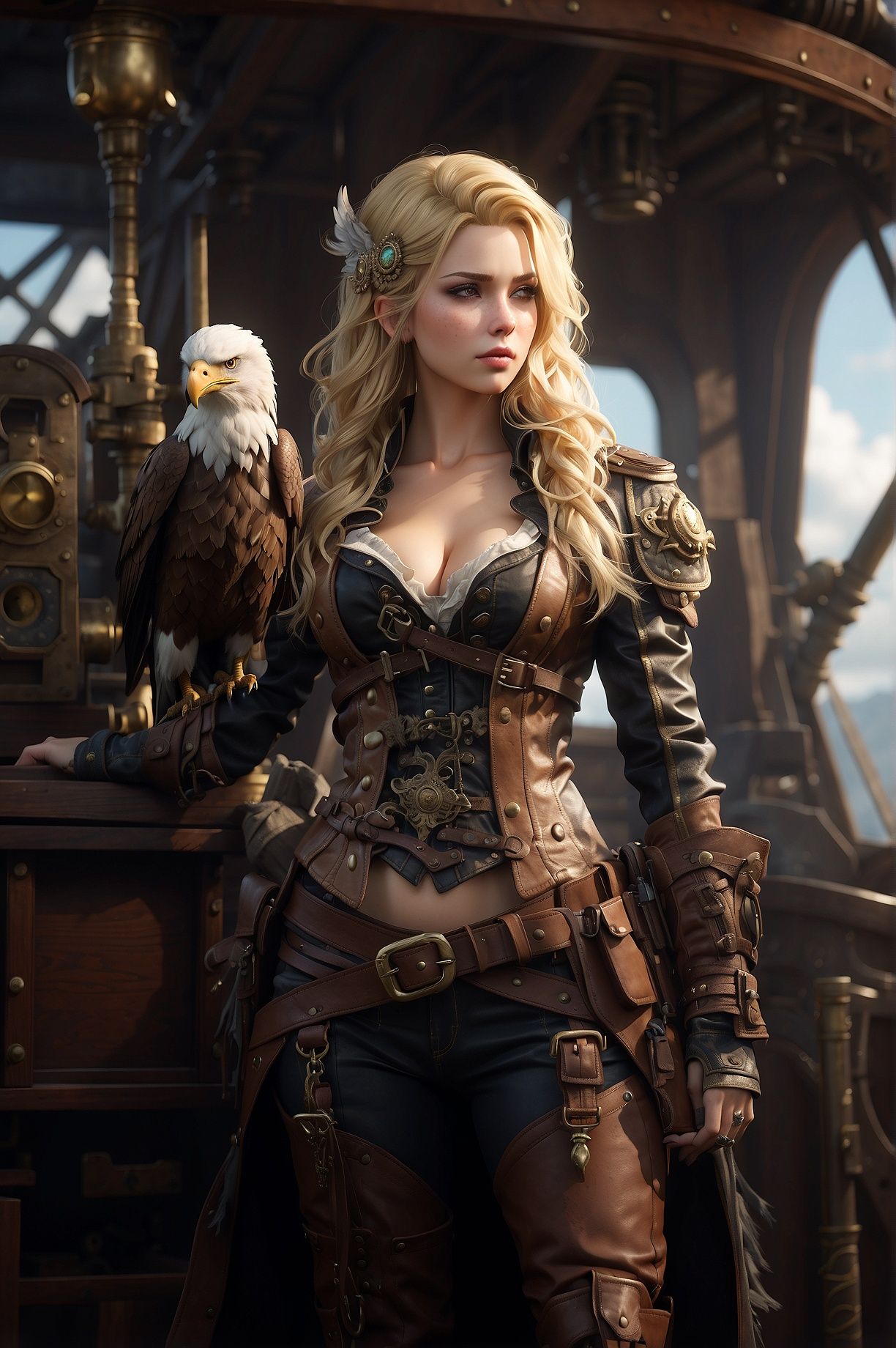 Steampunk pirate