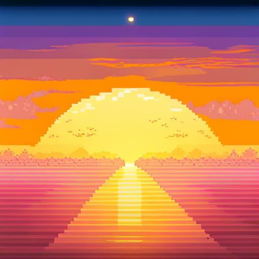 sunrise - AI Generated Artwork - NightCafe Creator