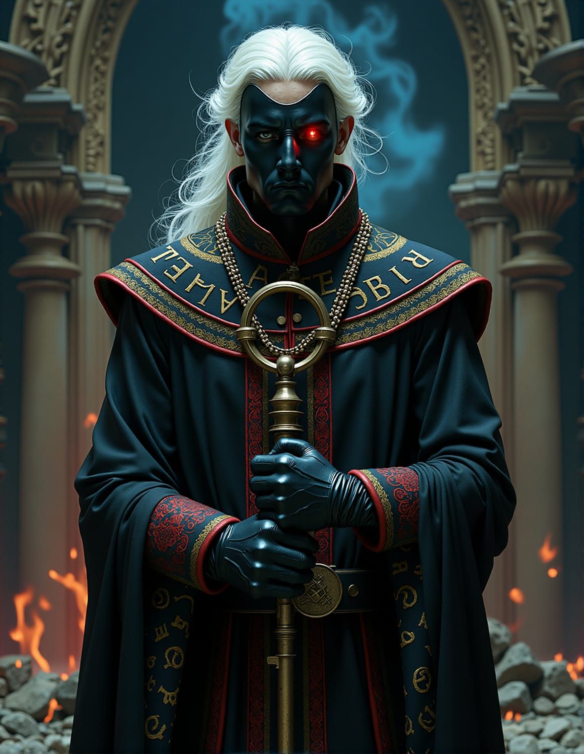 Valtor “Keeper of the Keys” is a master over ancient artifacts.