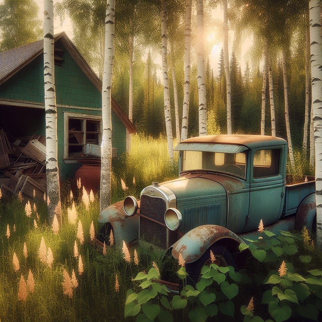 1922 Chevy truck - AI Generated Artwork - NightCafe Creator