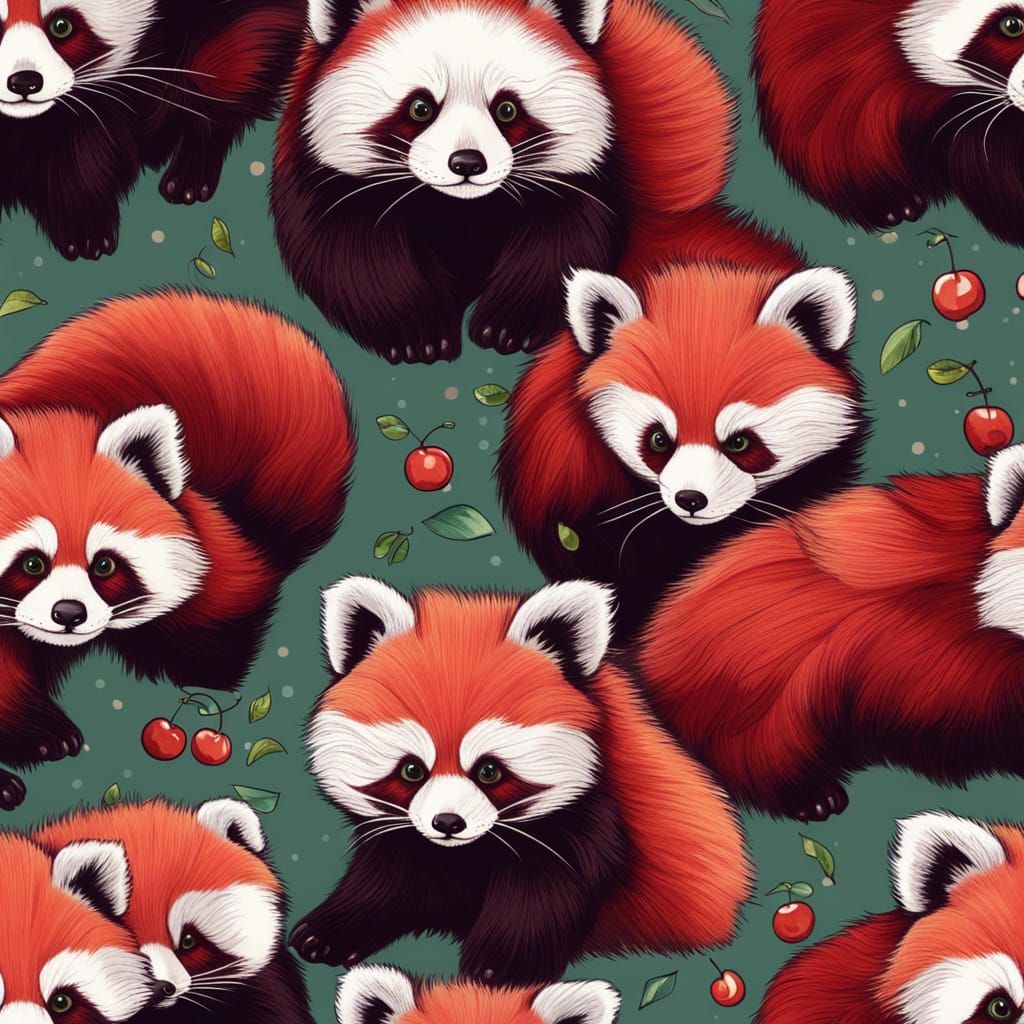 Cherry Red Panda
Fluffy
Detailed