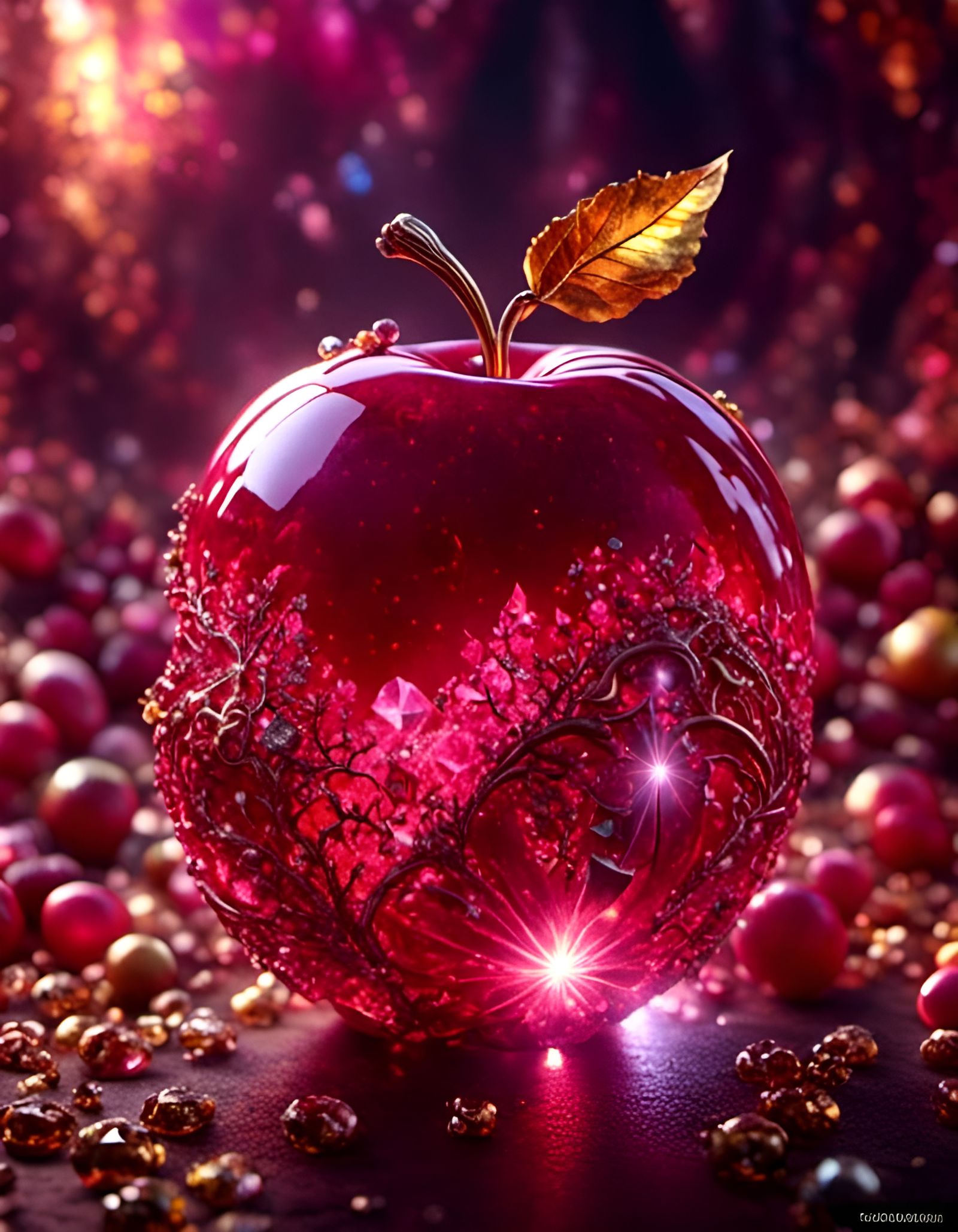Ruby eaten apple