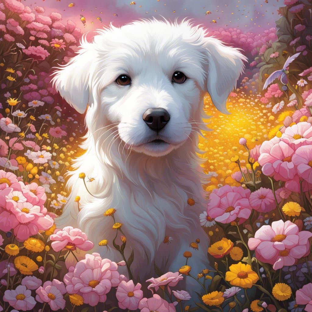 Puppy - AI Generated Artwork - NightCafe Creator