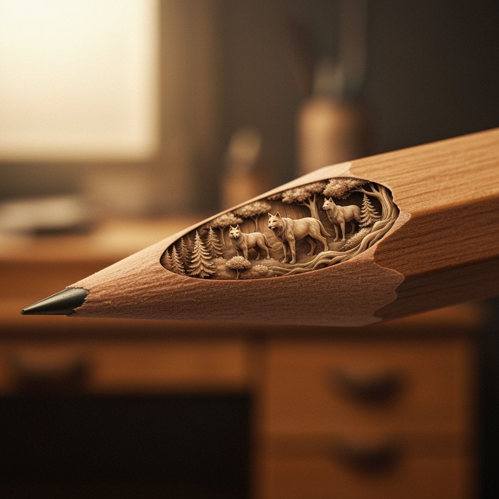 Life within a pencil