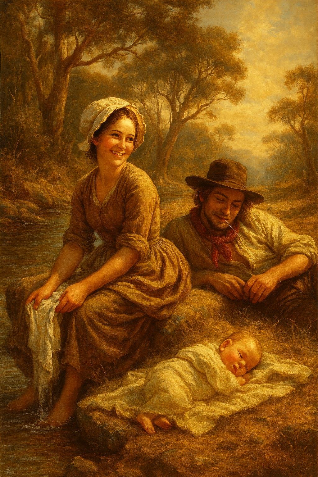 An Australian Bushranger’s Family