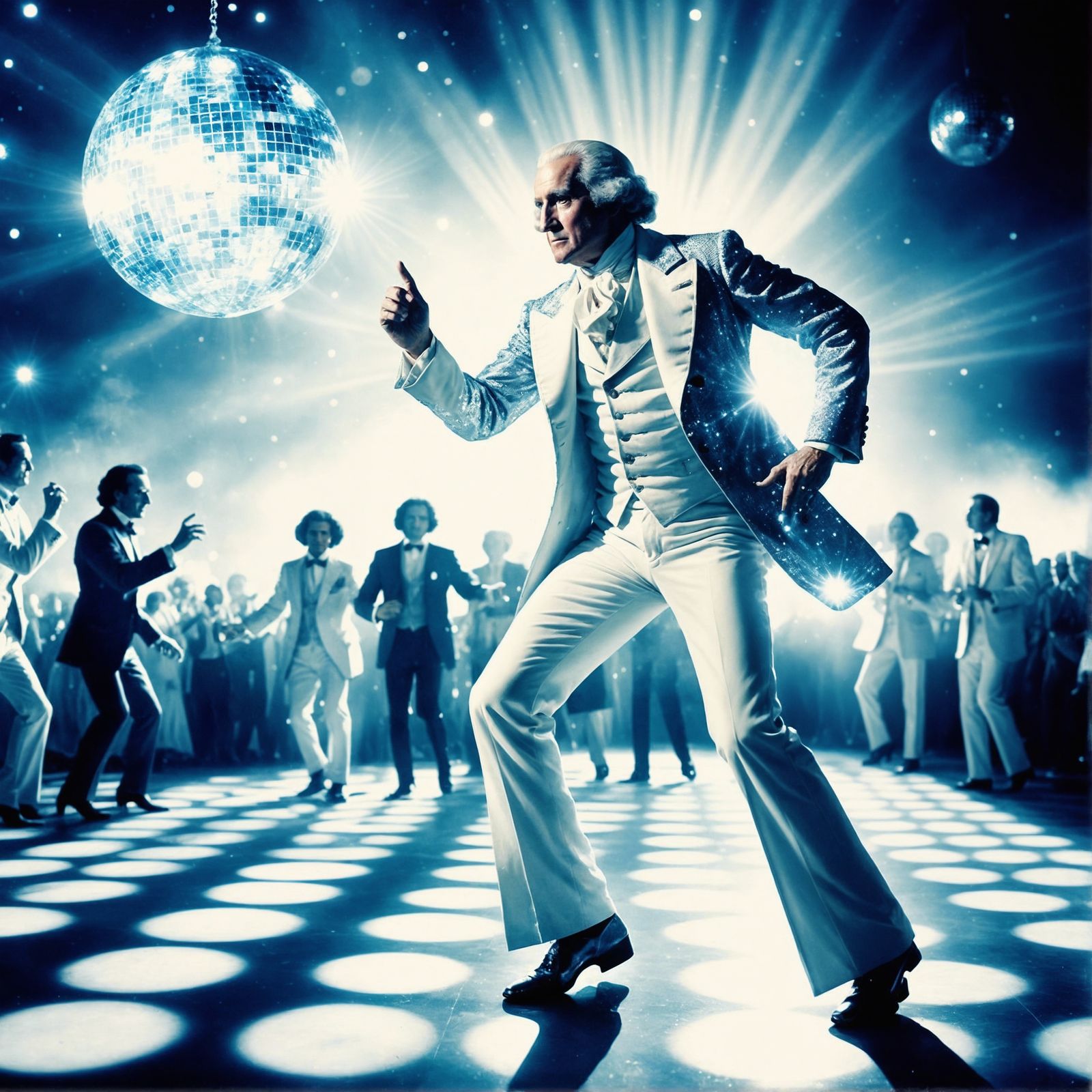 George Washington Has Saturday Night Fever, but He is Stayin' Alive, Stayin' Alive  by @Holy Hearted Fool For Love