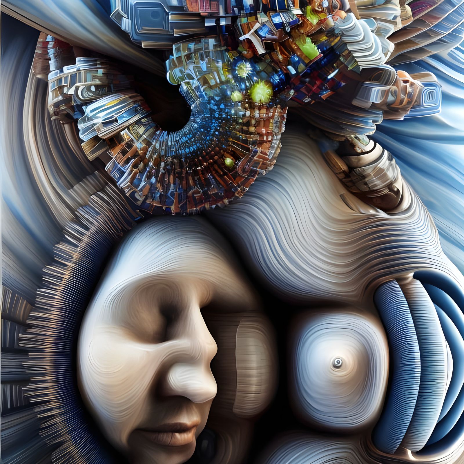 Symbolic of the 'Mind in the Machine'
