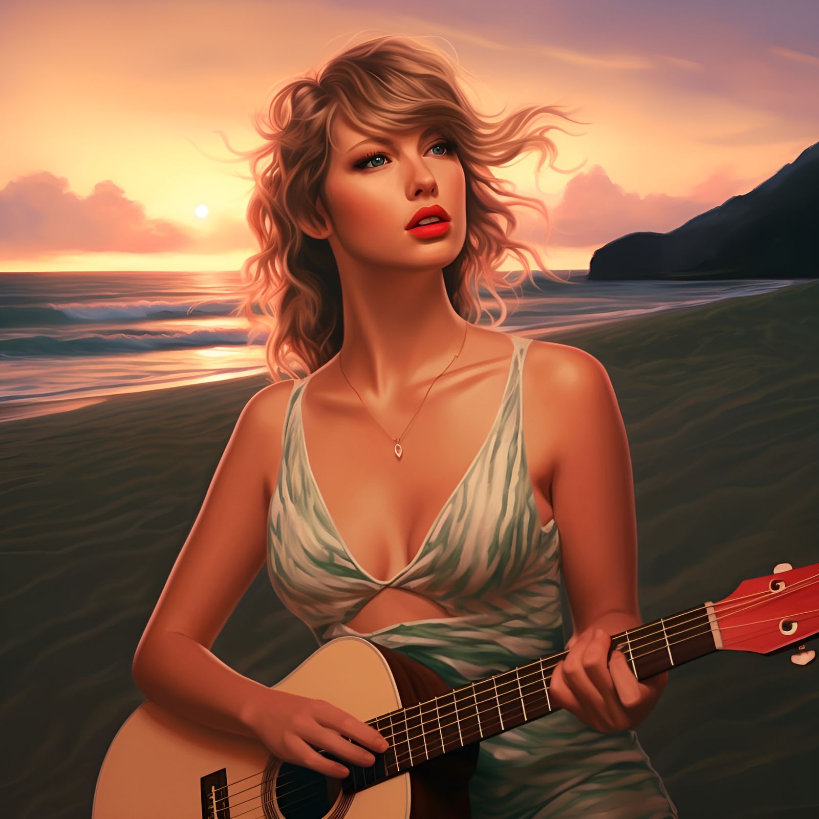 Teardrops on my guitar.