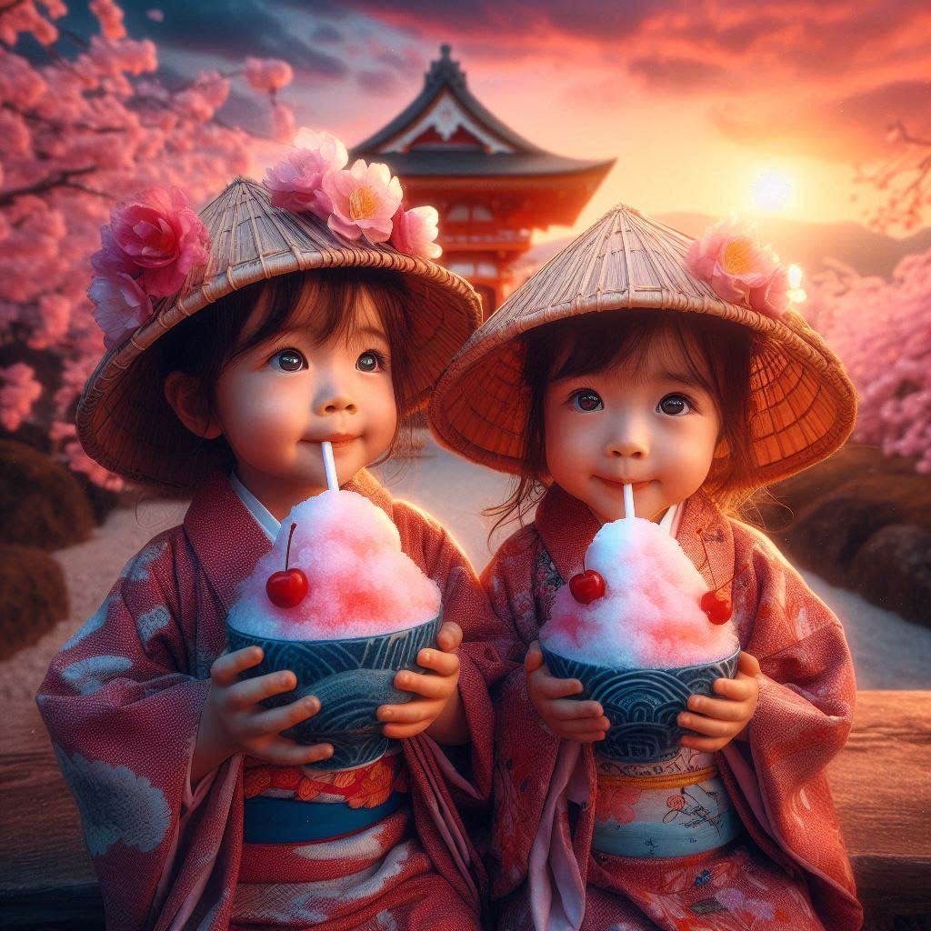 Japanese Cherry Shaved Ice!!!!