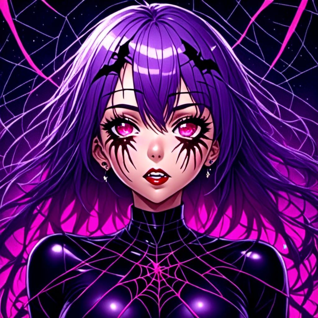 Anime Spider Gwen Art, HD Png Download , Transparent Png Image - PNGitem