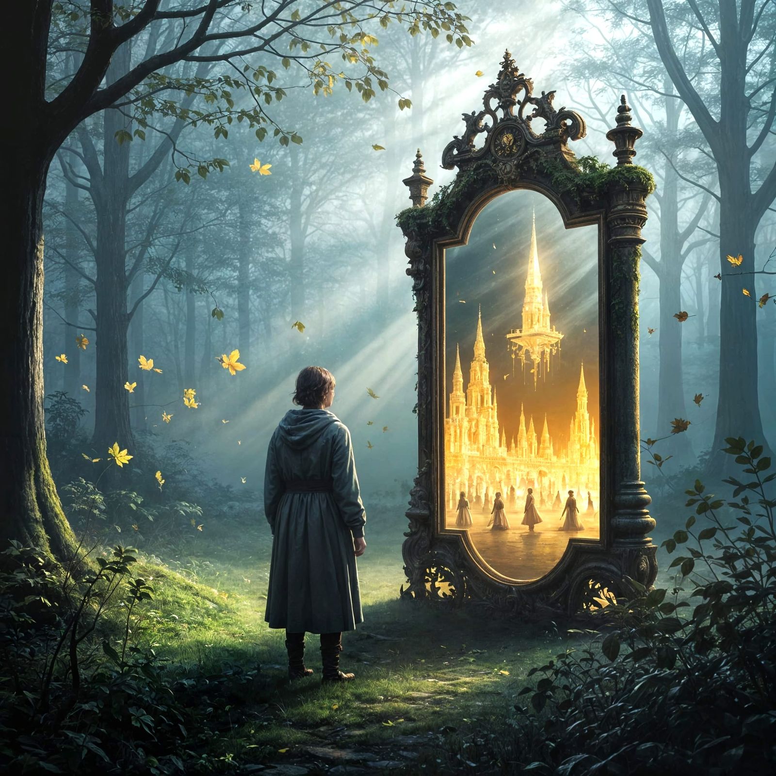 The Mirror of Time  by @AI Ky