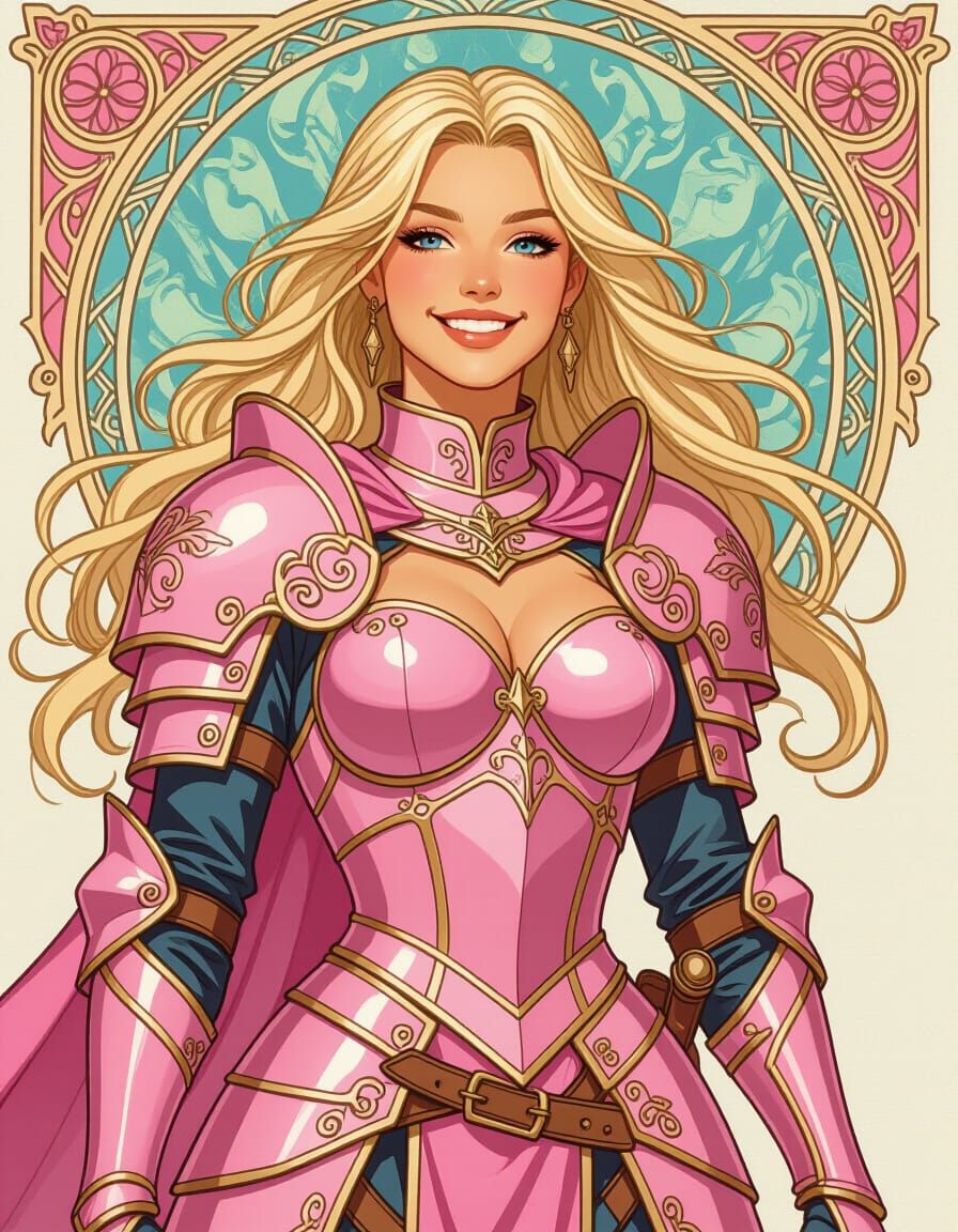 Dungeons and Dragons Barbie  by @NR