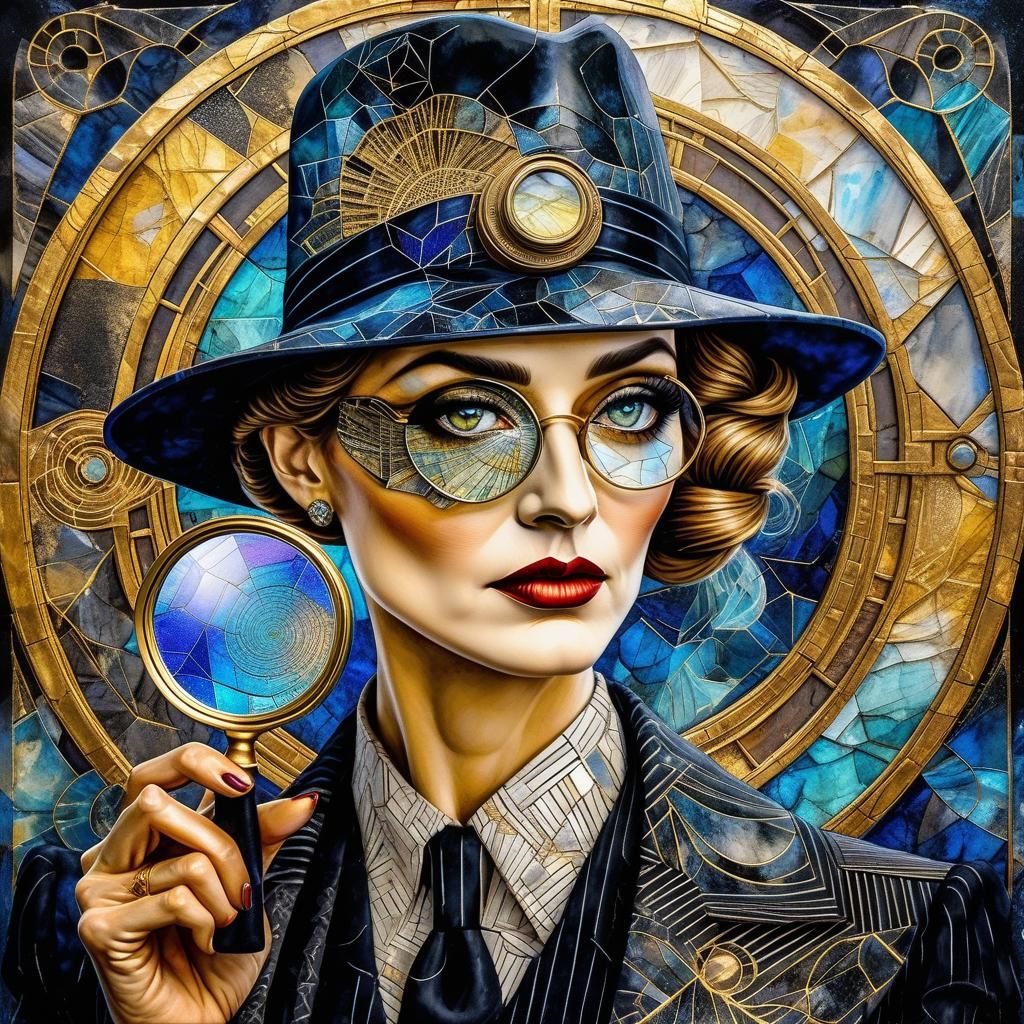 Designer Detective - AI Generated Artwork - NightCafe Creator