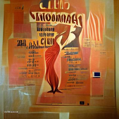 Vintage European Jazz poster, Paramour Club
