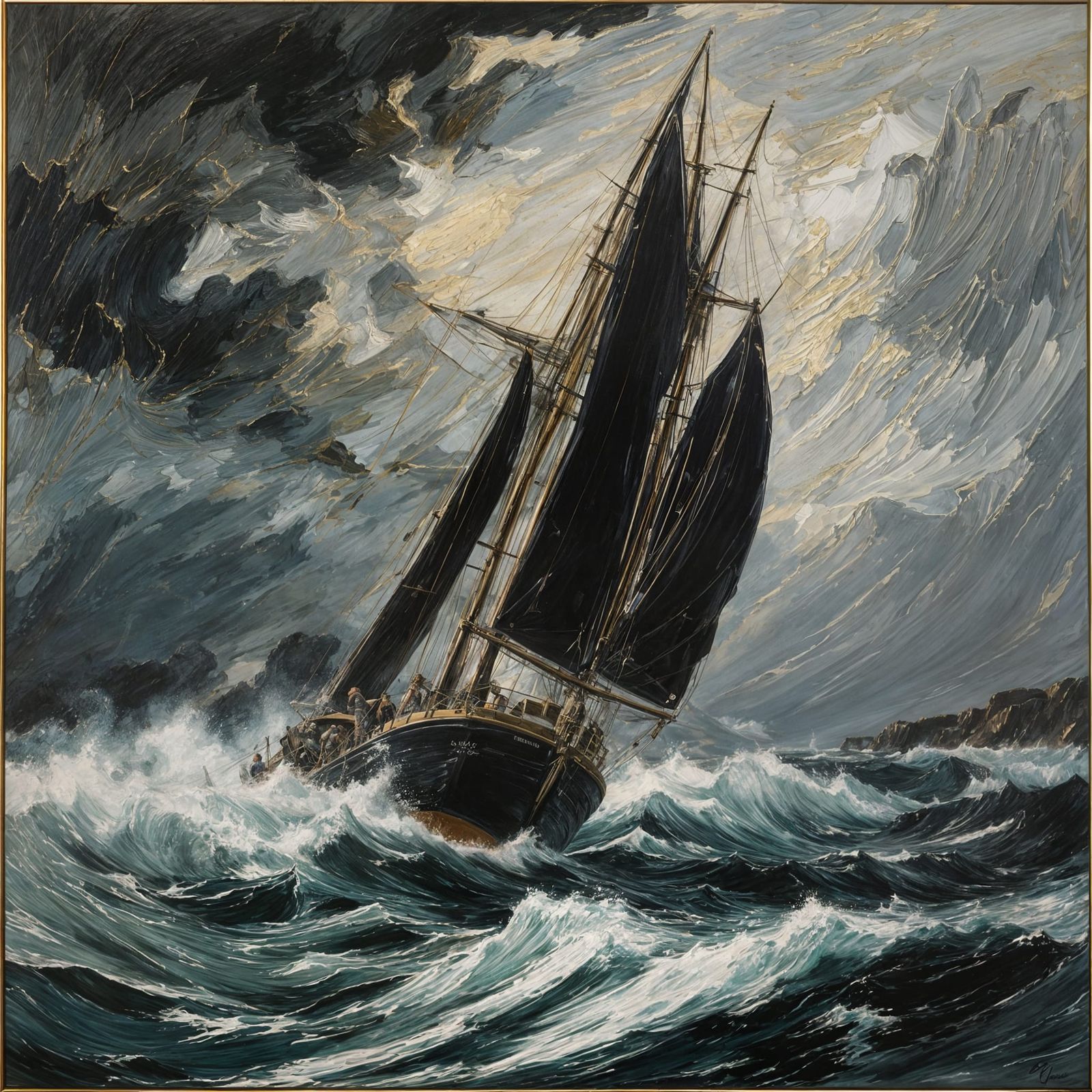 Dance of Black Sail and Tempest  by @Runarguten