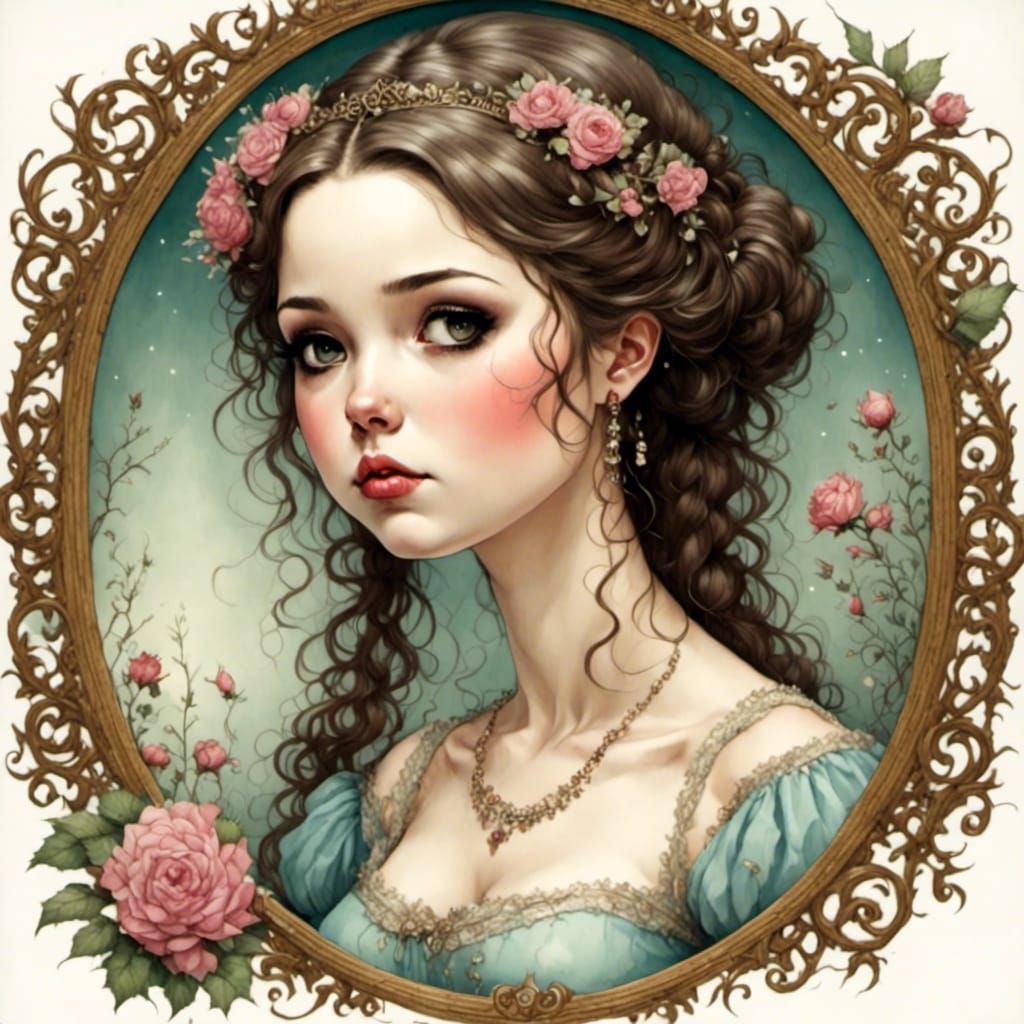 <lora:Storydweller:1.0> <lora:golly:1.0> Pretty fairy tale p...