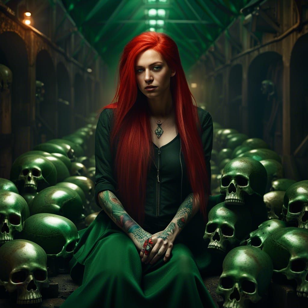 The witch in the tunnels