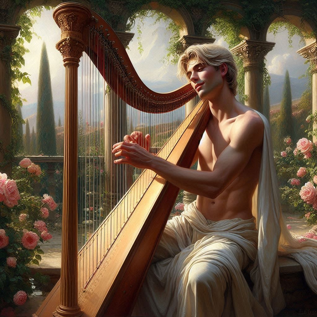The Lonely Harpist - 004