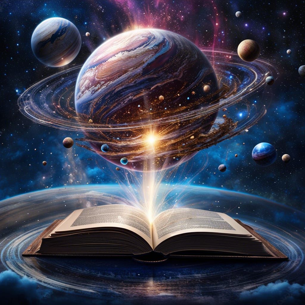 Space Book  by @Ace Gardener