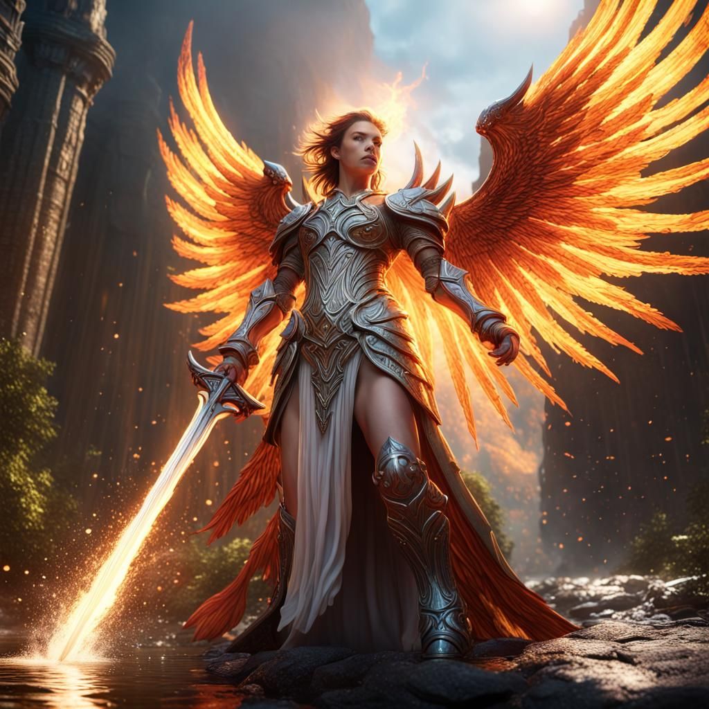 Archangel!! - AI Generated Artwork - NightCafe Creator