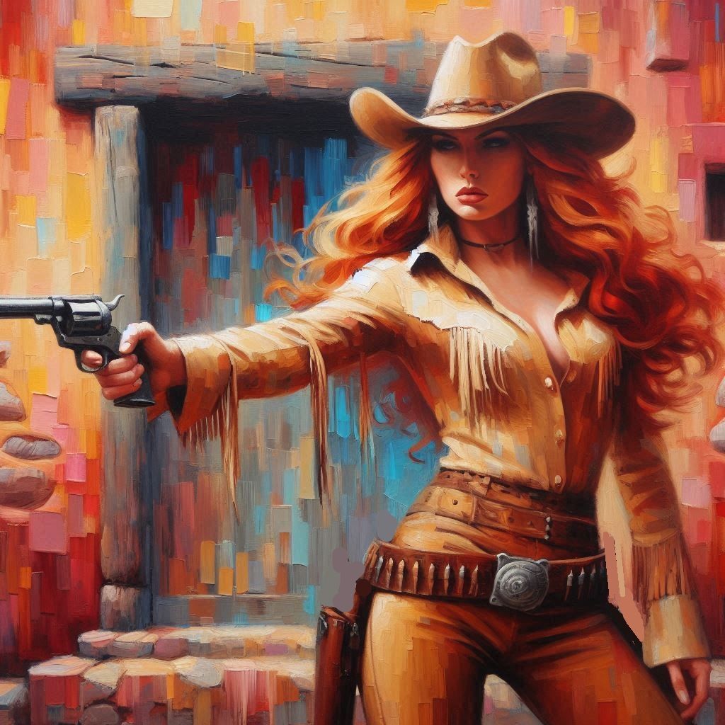 Fire Hair "Showdown at the Abstract Corral"