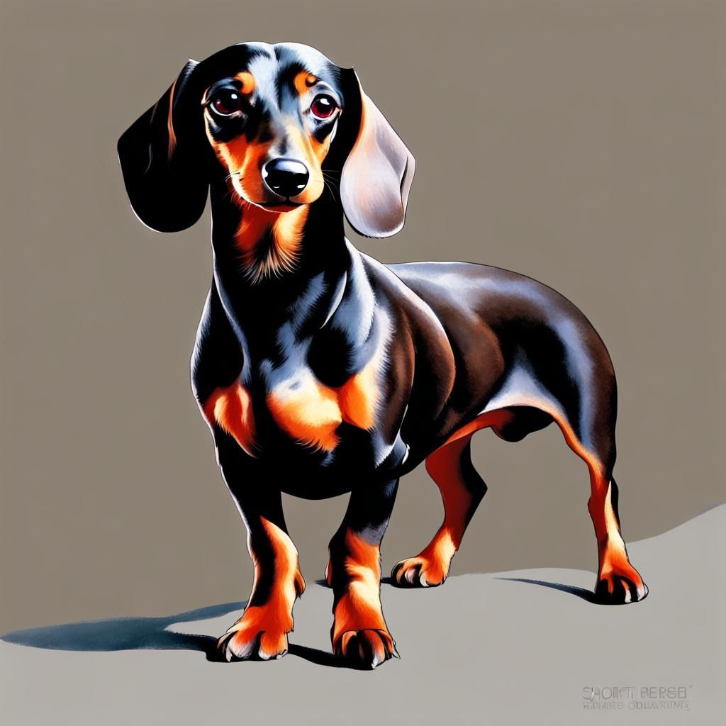 The dachshund is a self-confident, somewhat stubborn dog, wi...