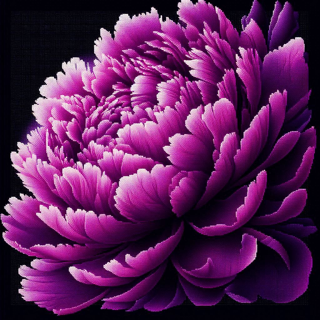 Purple Peony