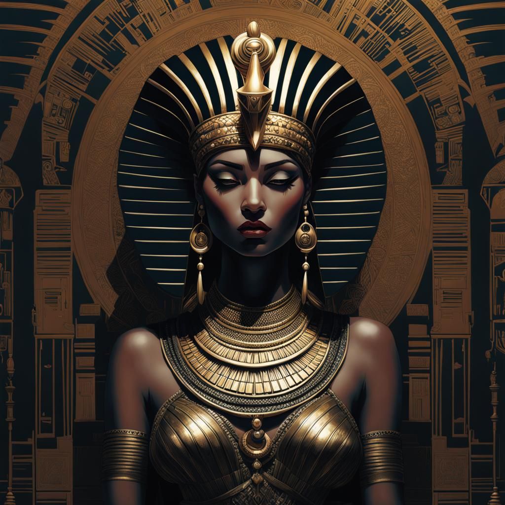 cleopatra - AI Generated Artwork - NightCafe Creator