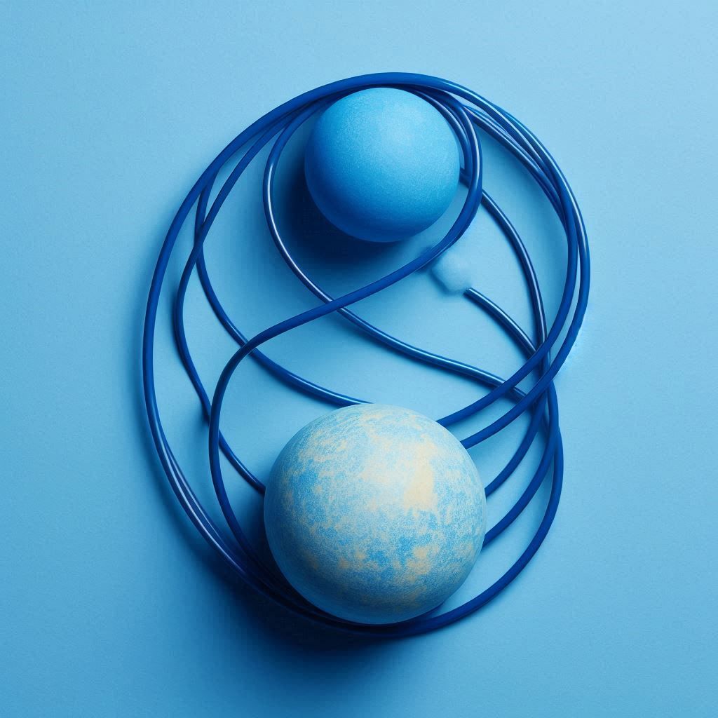 Don't try to understand. Just feel the blue. Breathe.