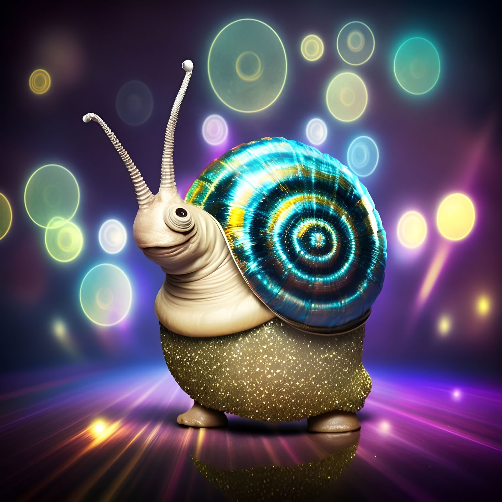 Finally coming out of his shell.