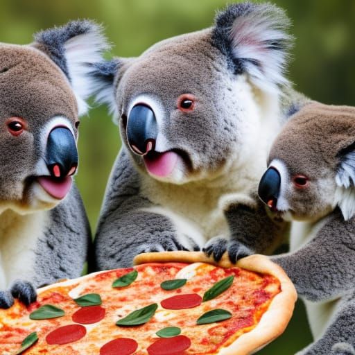 Koalas Pizza Party 