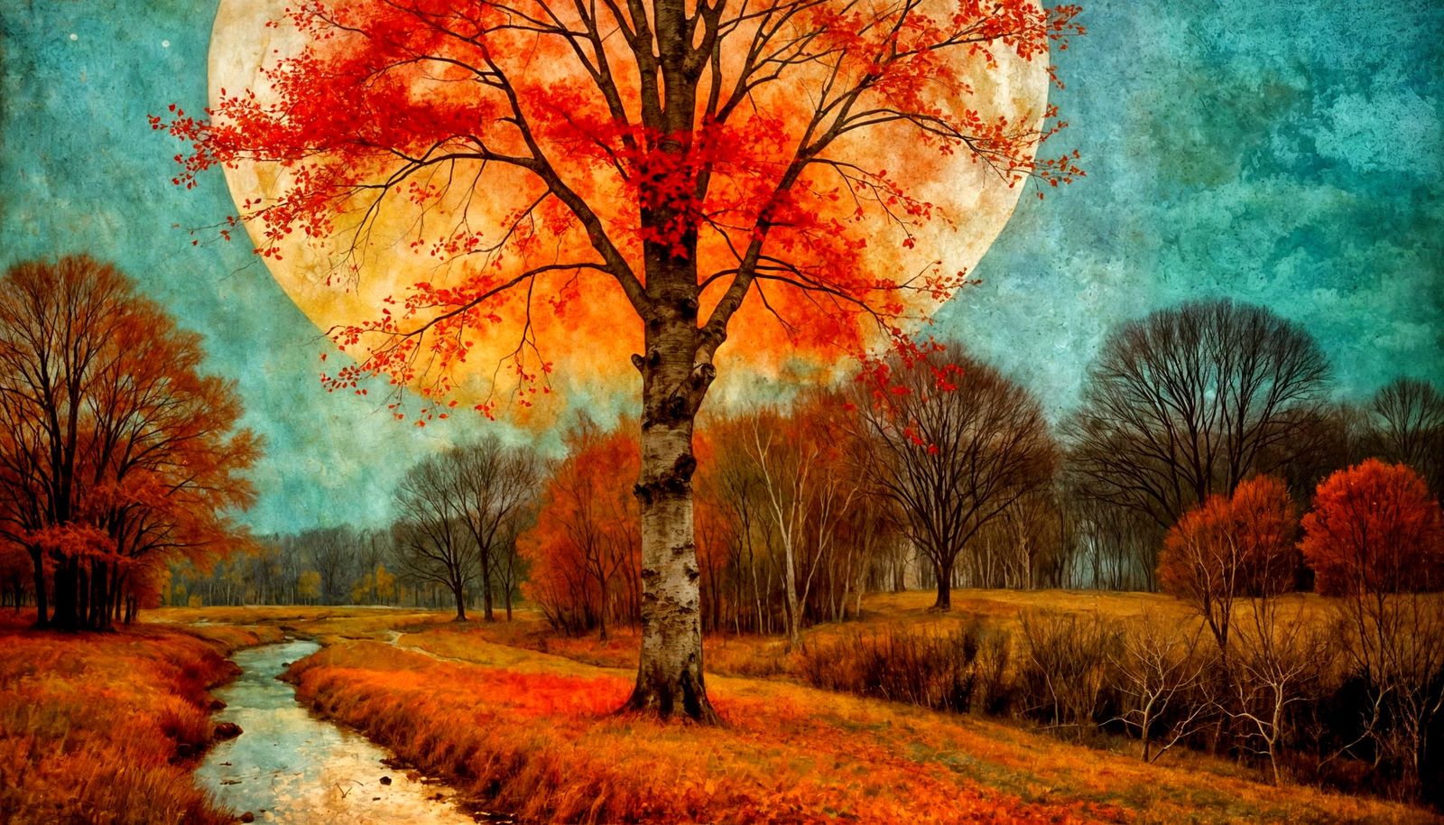 under the harvest moon  by @lawrencelot