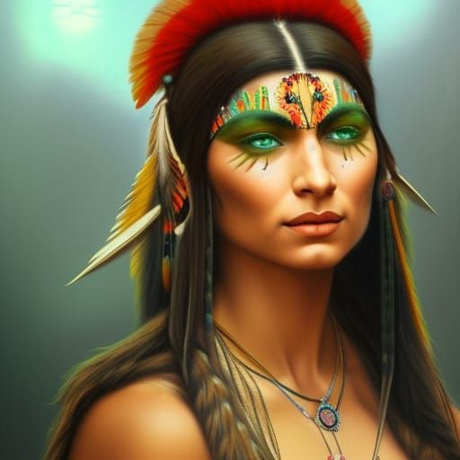 Indian princess - AI Generated Artwork - NightCafe Creator