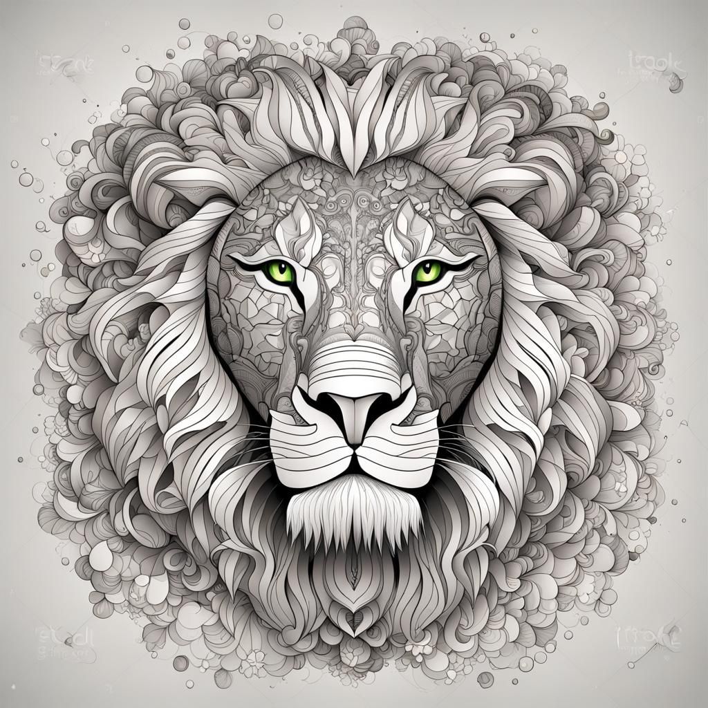 A lion