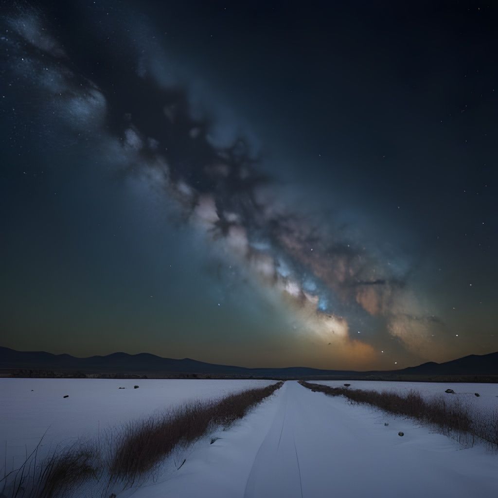 Abstract Mist and Void Composition