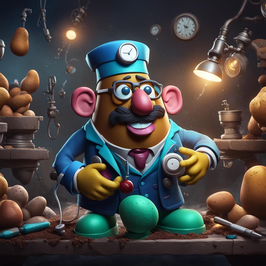 Mr Potato head doctor