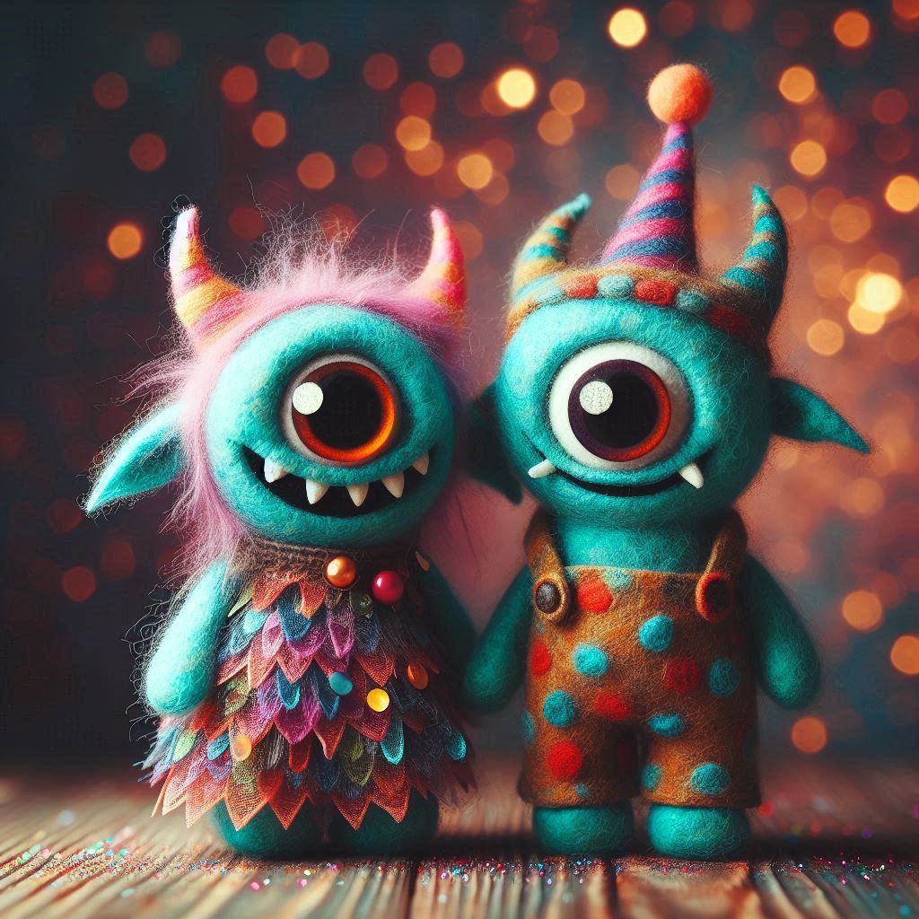 Monster Party Couple