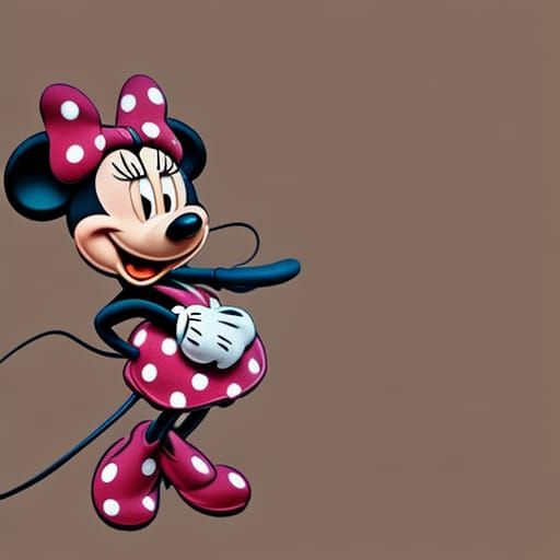 Minnie Mouse - AI Generated Artwork - NightCafe Creator