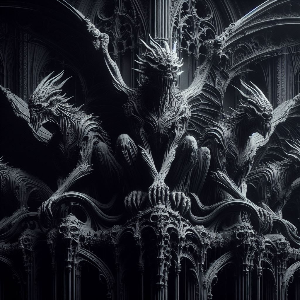 Gargoyles Giger'd