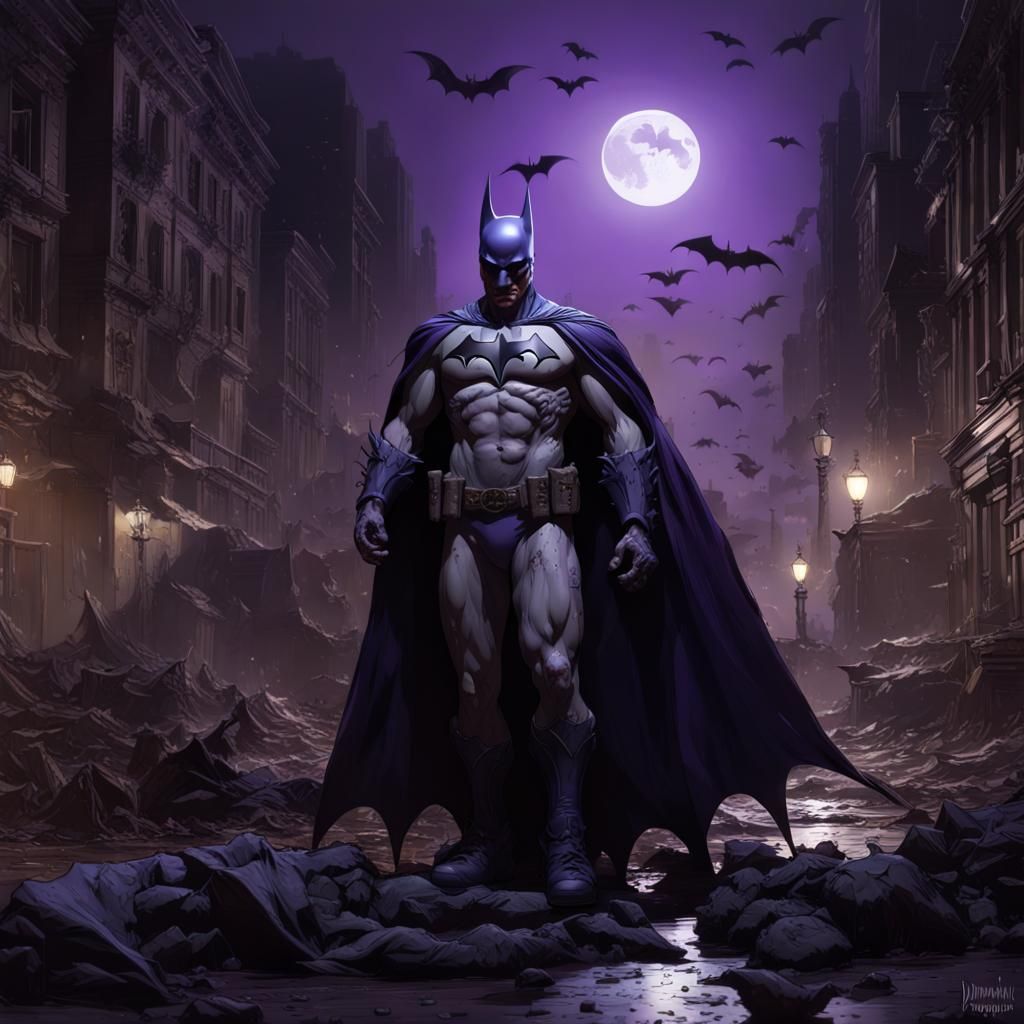 Bat Man - AI Generated Artwork - NightCafe Creator