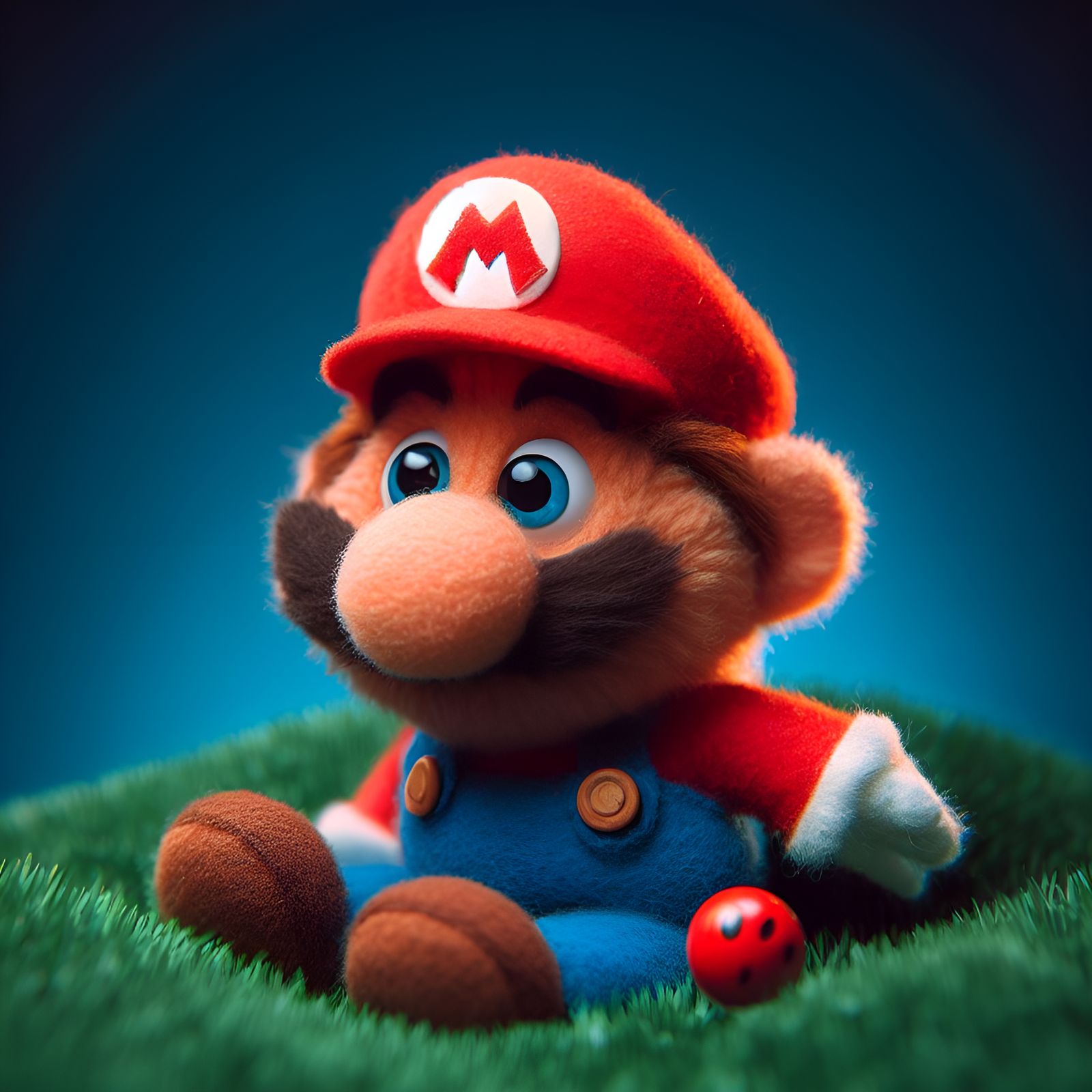 "Just sitting in the grass. Do be do be do."