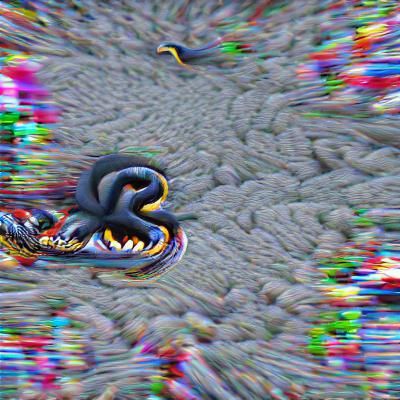 Death snake 8k resolution