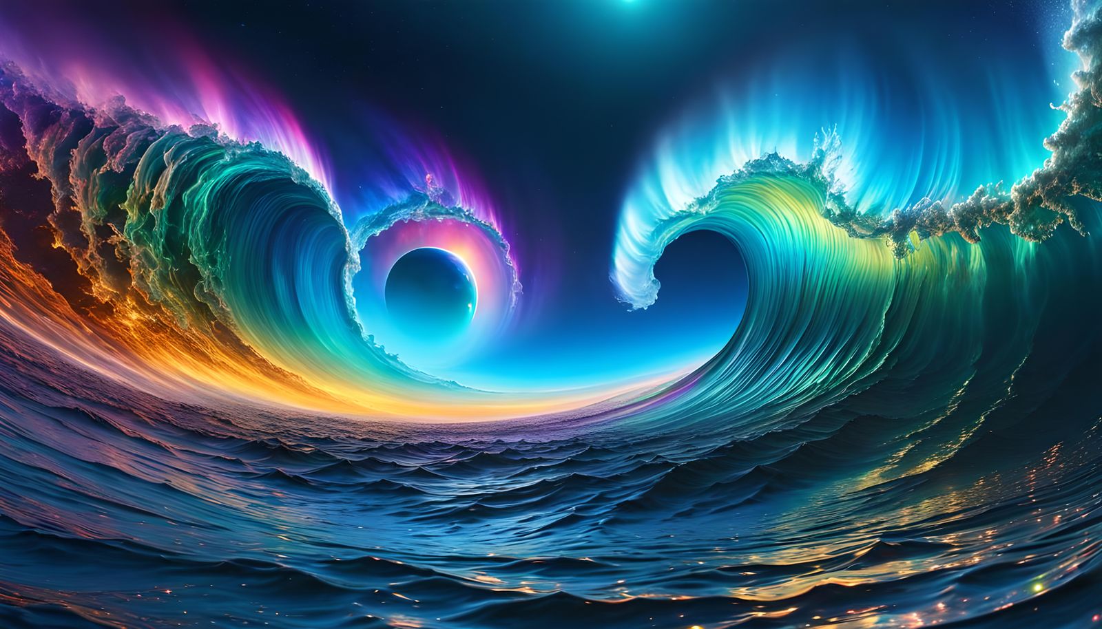 COSMIC WAVELENGTH   by @ROBIN BANKS