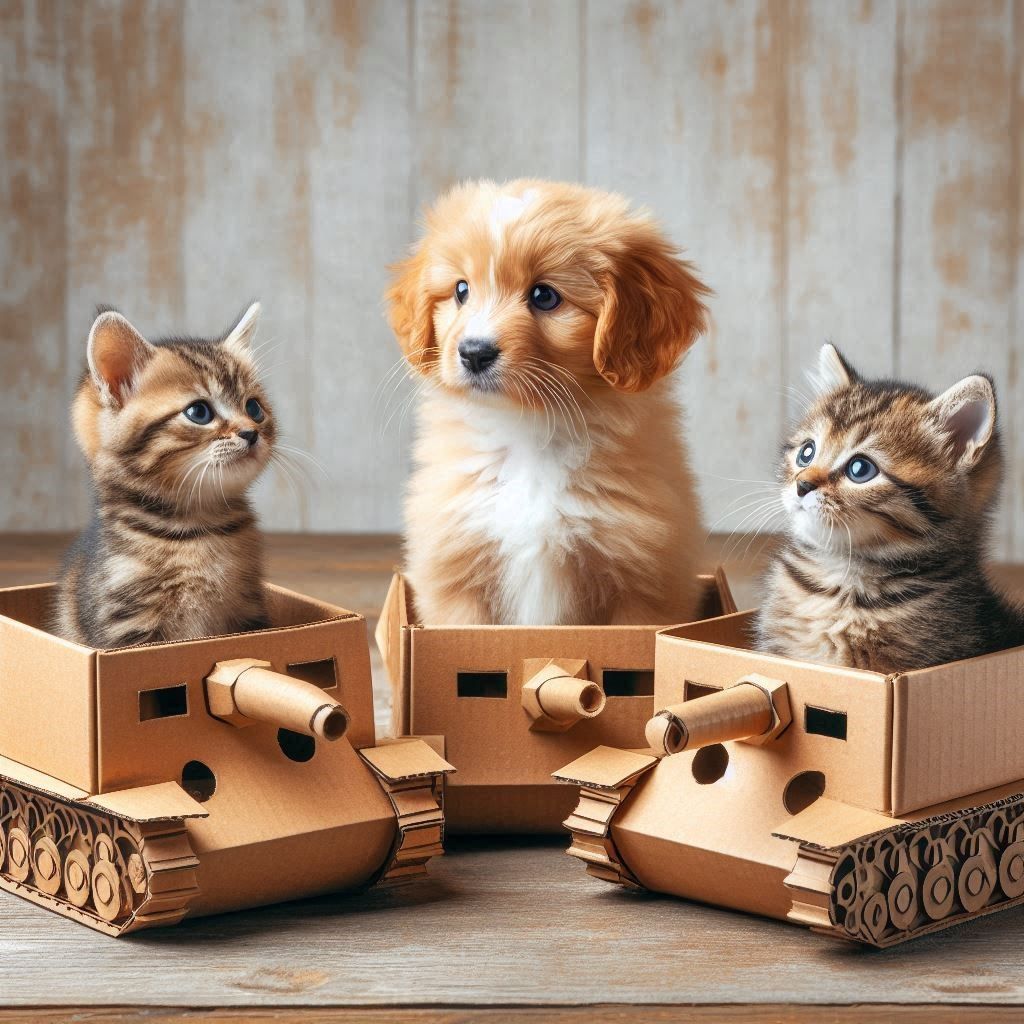 That was fun! Wanna chase Mommy's exercise ball around next? Don't let her see you claw or bite it!