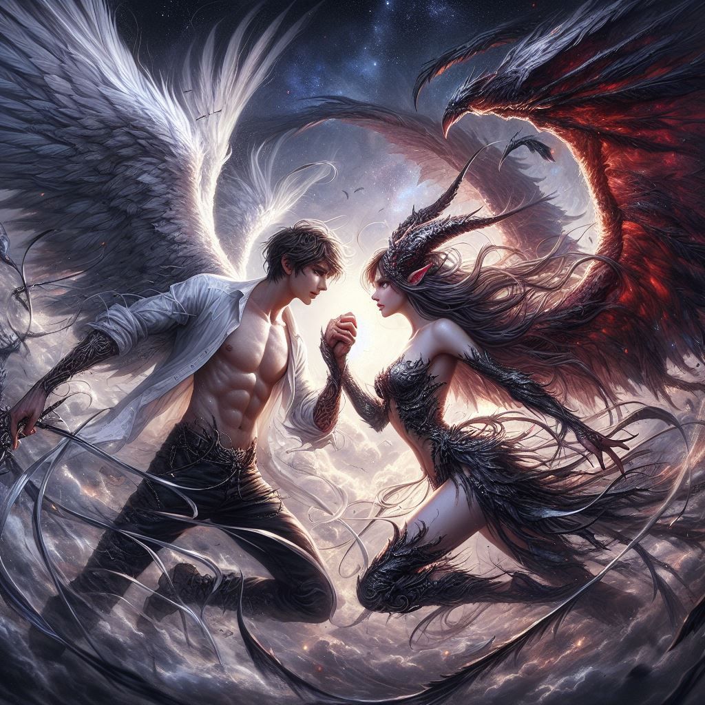 D3 Angel vs Demoness